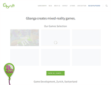 Tablet Screenshot of gbanga.com